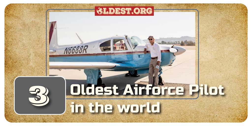 Oldest Airforce Pilot in The World