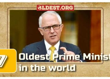 Oldest Prime Minister in the world