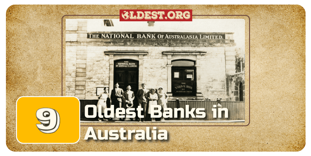 9 Oldest Banks in Australia