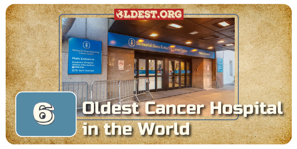 Oldest Cancer Hospital in the World