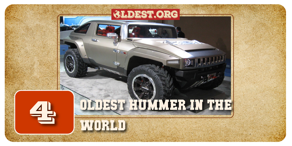 4 Oldest Hummer in The World