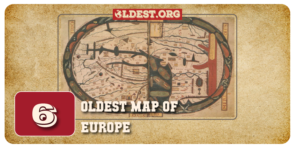 6 Oldest Map of Europe
