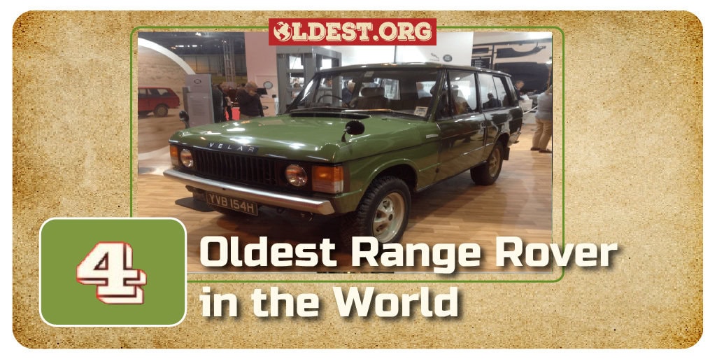 Oldest Range Rover in the World
