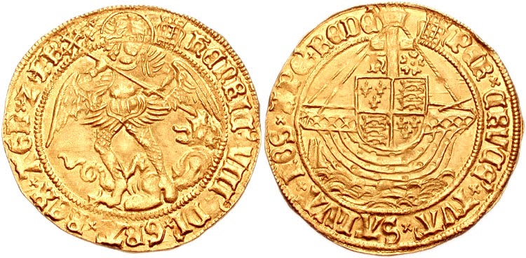 English Gold Angel