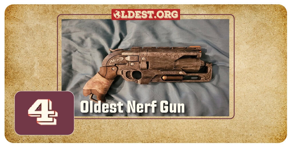 4 Oldest Nerf Guns in The World