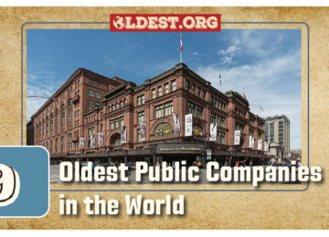 9 Oldest Public Companies in the World