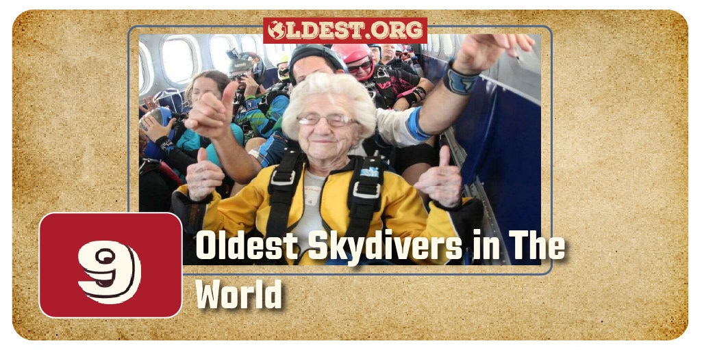 9 Oldest Skydivers in the World
