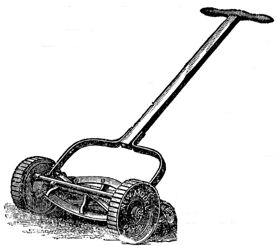 Edwin Beard Budding’s Lawnmower