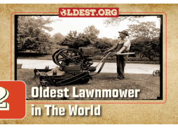 Oldest Lawnmowers in The World!