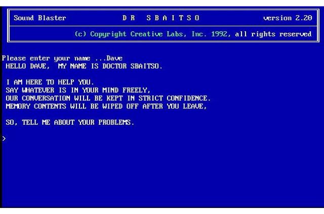 Dr. Sbaitso