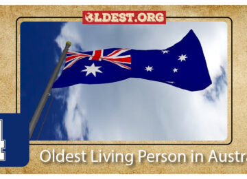 Oldest Living Person in Australia