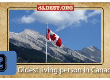 Oldest living person in Canada