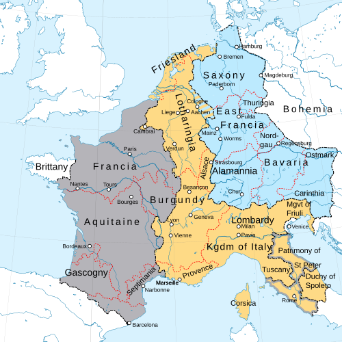 The Treaty of Verdun