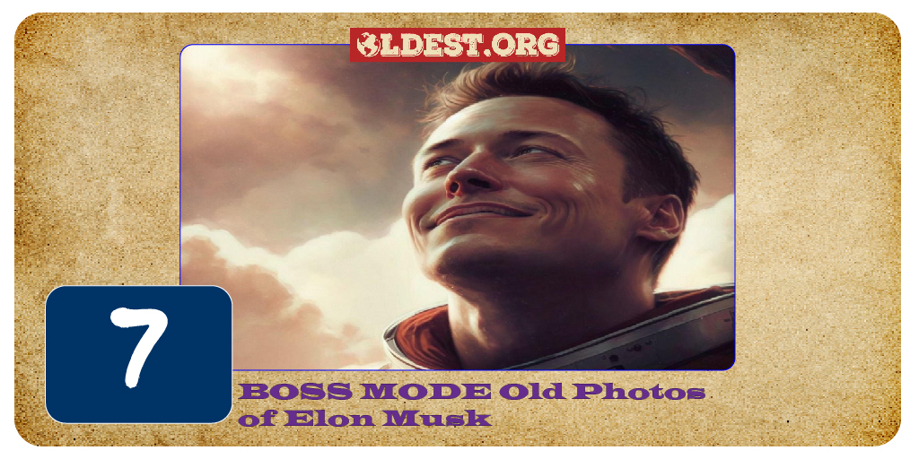 BOSS MODE Old Photos of Elon Musk