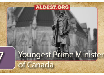 Youngest Prime Ministers of Canada