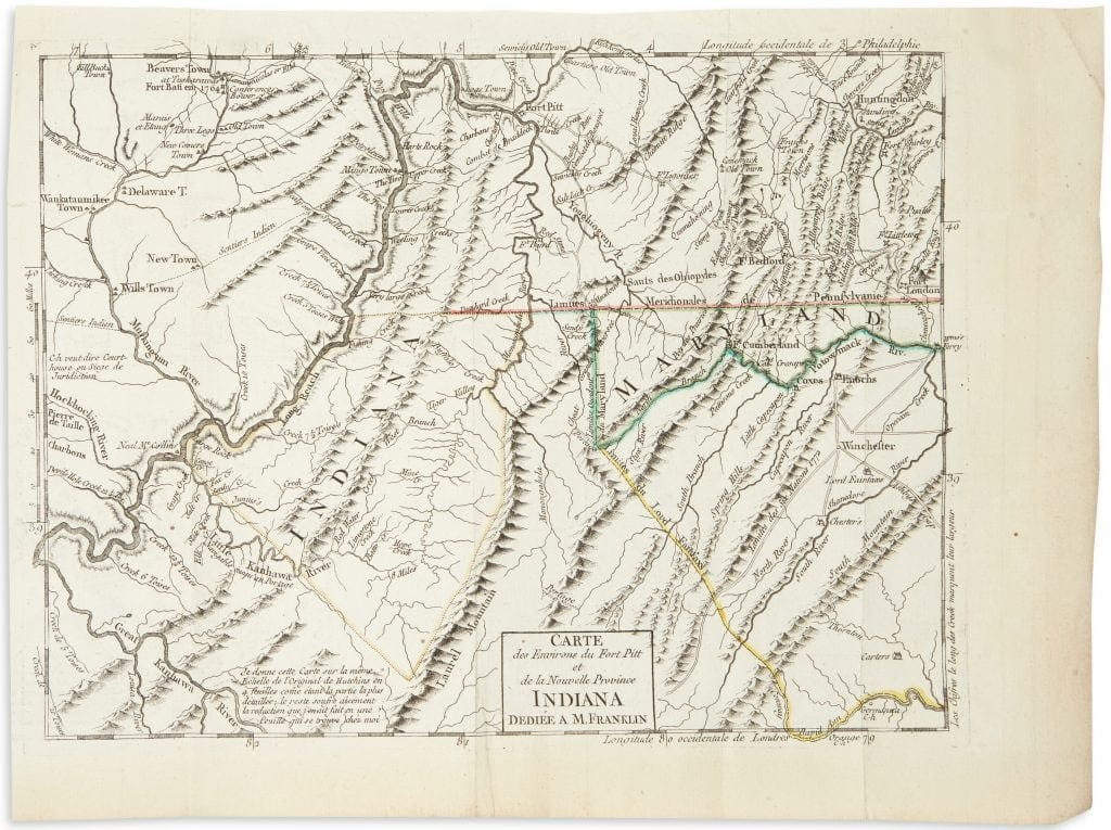 Map by Thomas Hutchins