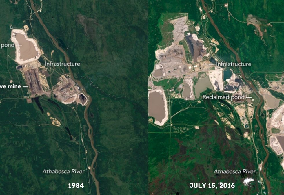 22 Rarest Before And After Photos Of The Earth - Oldest.org