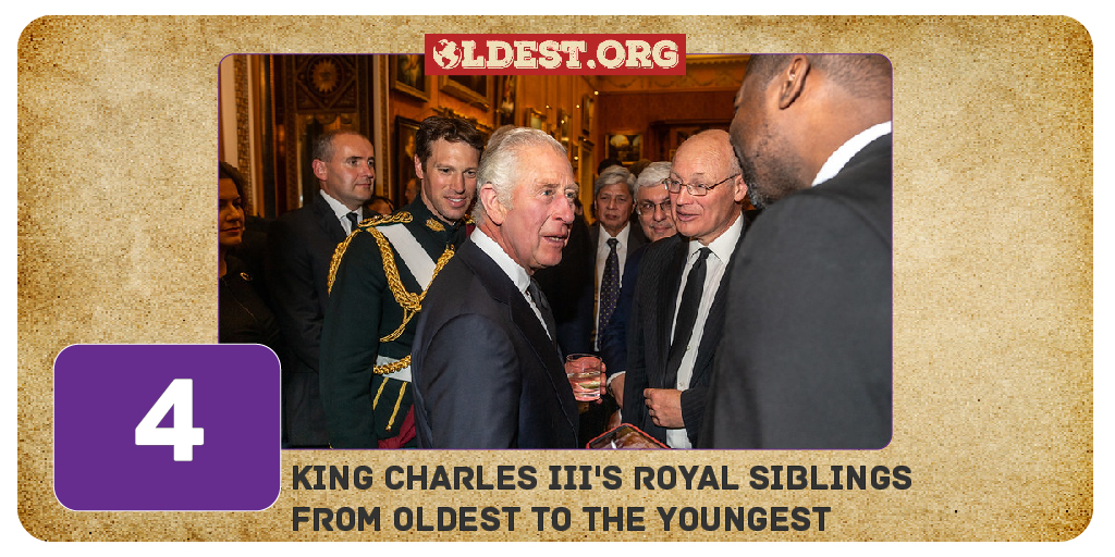King Charles III's Royal Siblings From Oldest To The Youngest