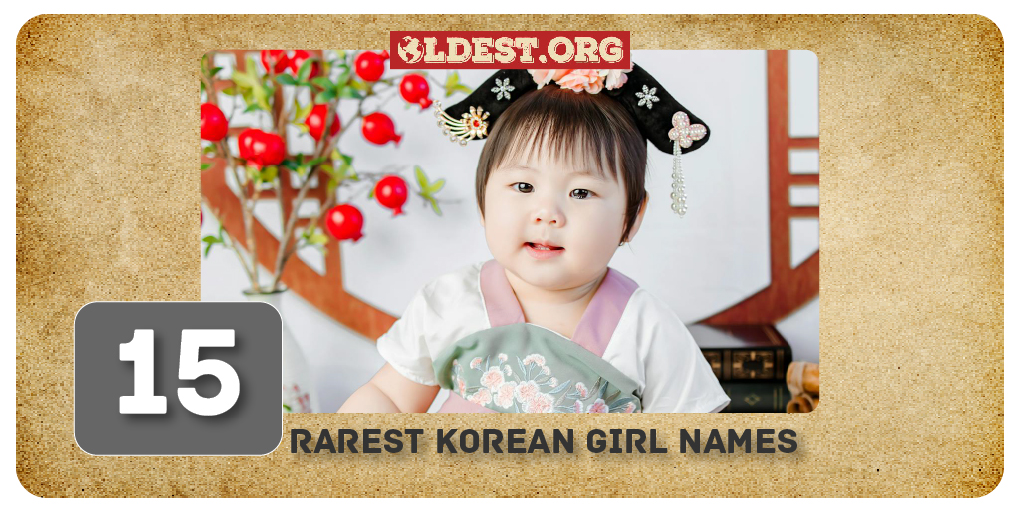 Rarest Korean Girl Names