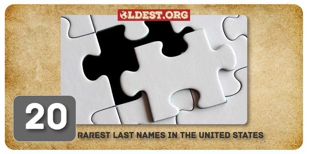 Rarest Last Names in The United States