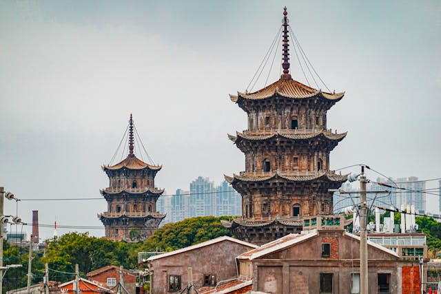 View of the Kaiyuan Temple