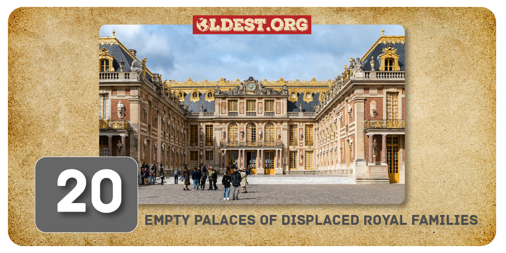 Empty Palaces of Displaced Royal Families