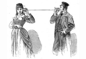 String Telepphone 25 Photos of Communication Before the Telephone