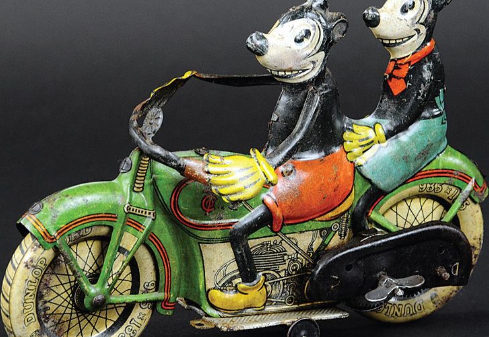 Tipp & Co. Mickey Mouse Motorcycle