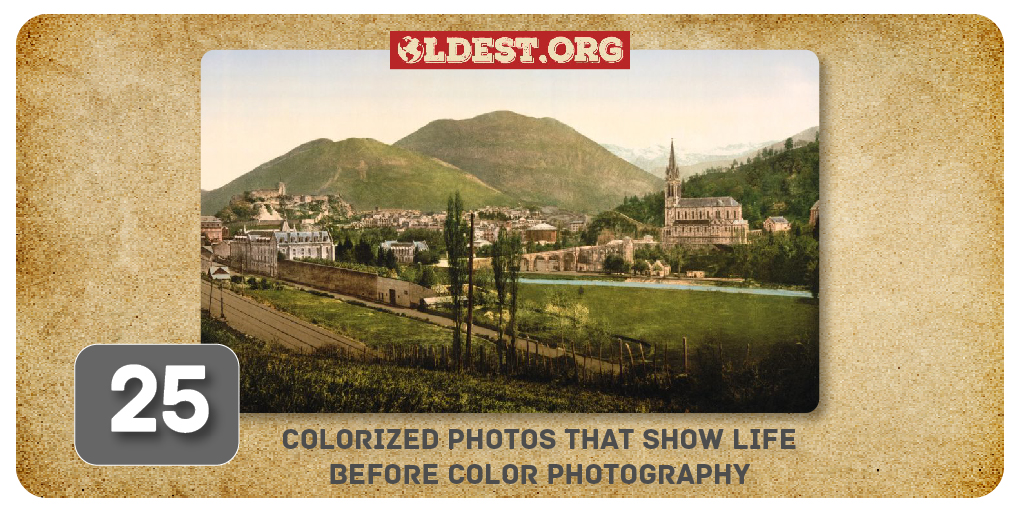 Colorized Photos That Show Life Before Color Photography