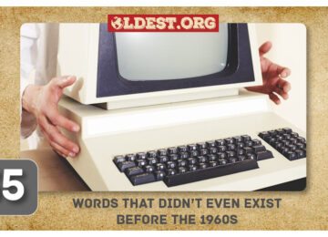 Words That Didn’t Even Exist Before the 1960s