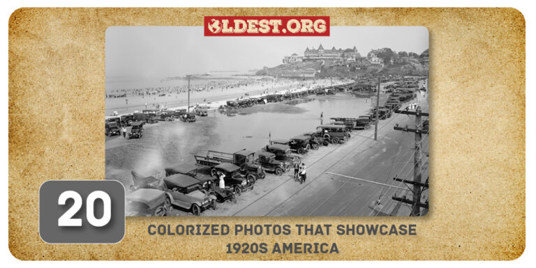 20 Colorized Photos That Showcase 1920s America