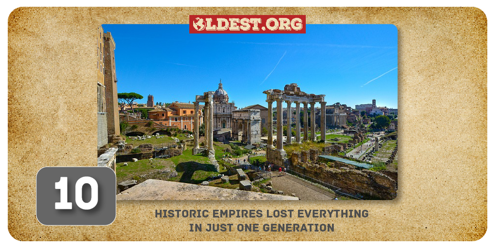 Historic Empires Lost Everything In Just One Generation