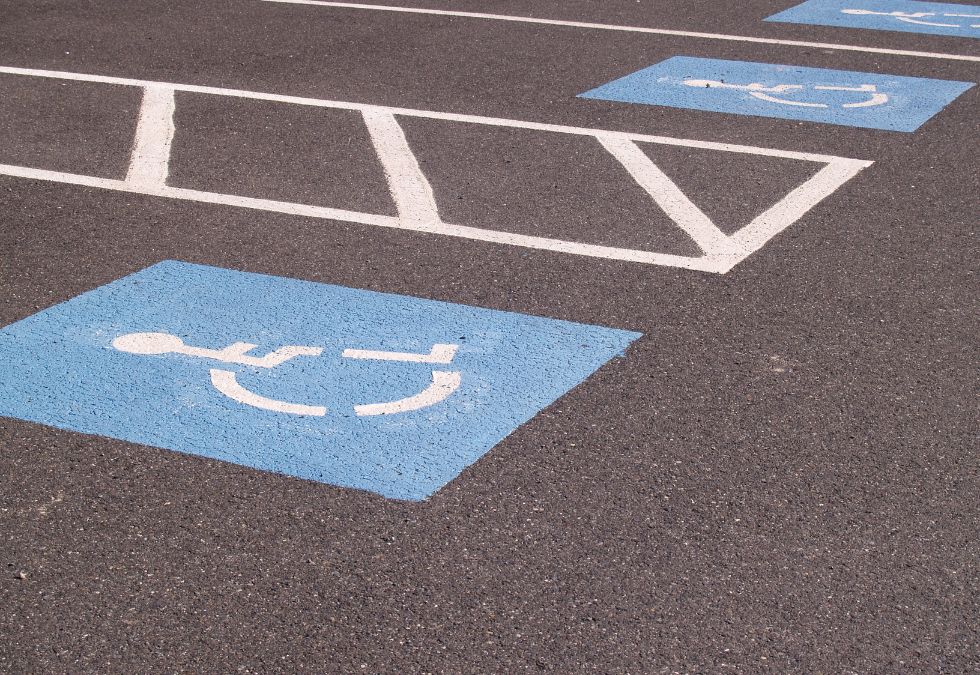 disabled parking spot