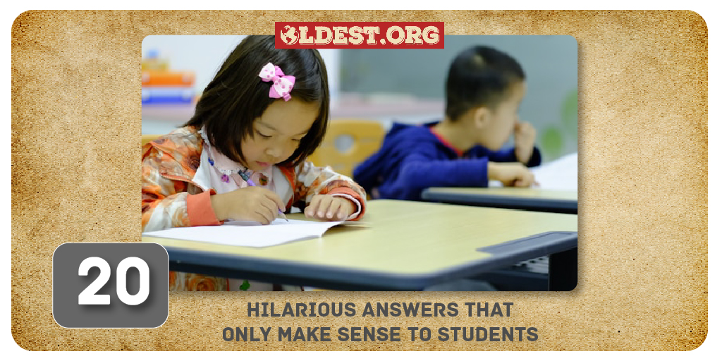20 Hilarious Answers That Only Make Sense to Students