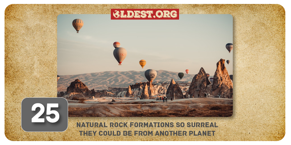 25 Natural Rock Formations So Surreal They Could Be From Another Planet