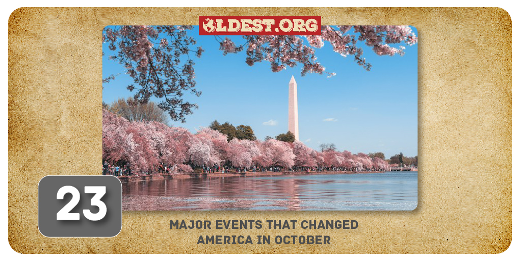 Octaboer 23 Major Events That Changed America in October